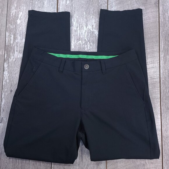 Bonobos Pants Mens 31x30 Black Golf Performance Athletic Fit Preppy Khakis - Picture 4 of 10